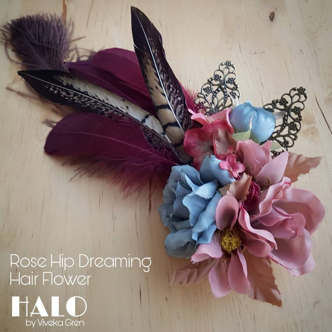 The Rose Hip Dreaming Hair Flower