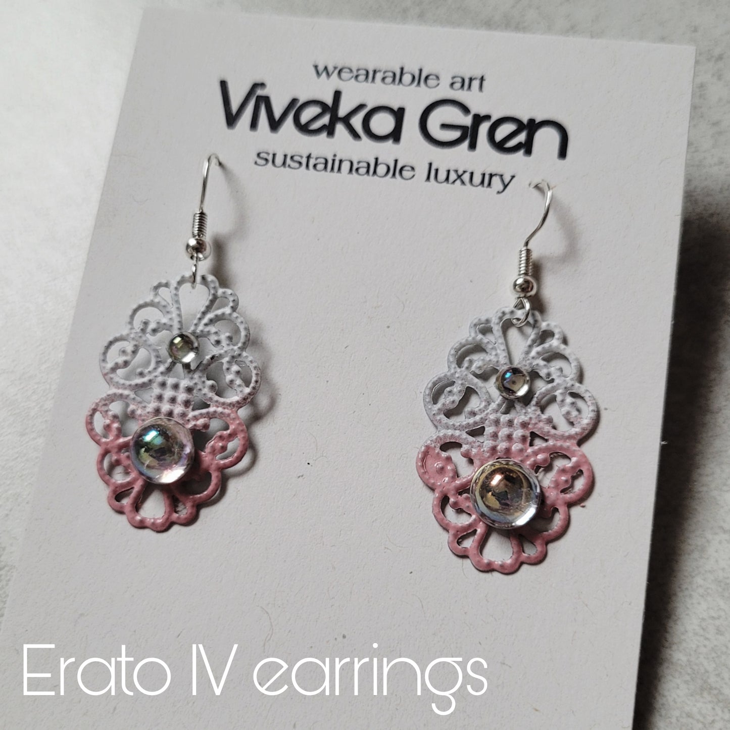 Deusa ex Machina collection: The Erato earrings