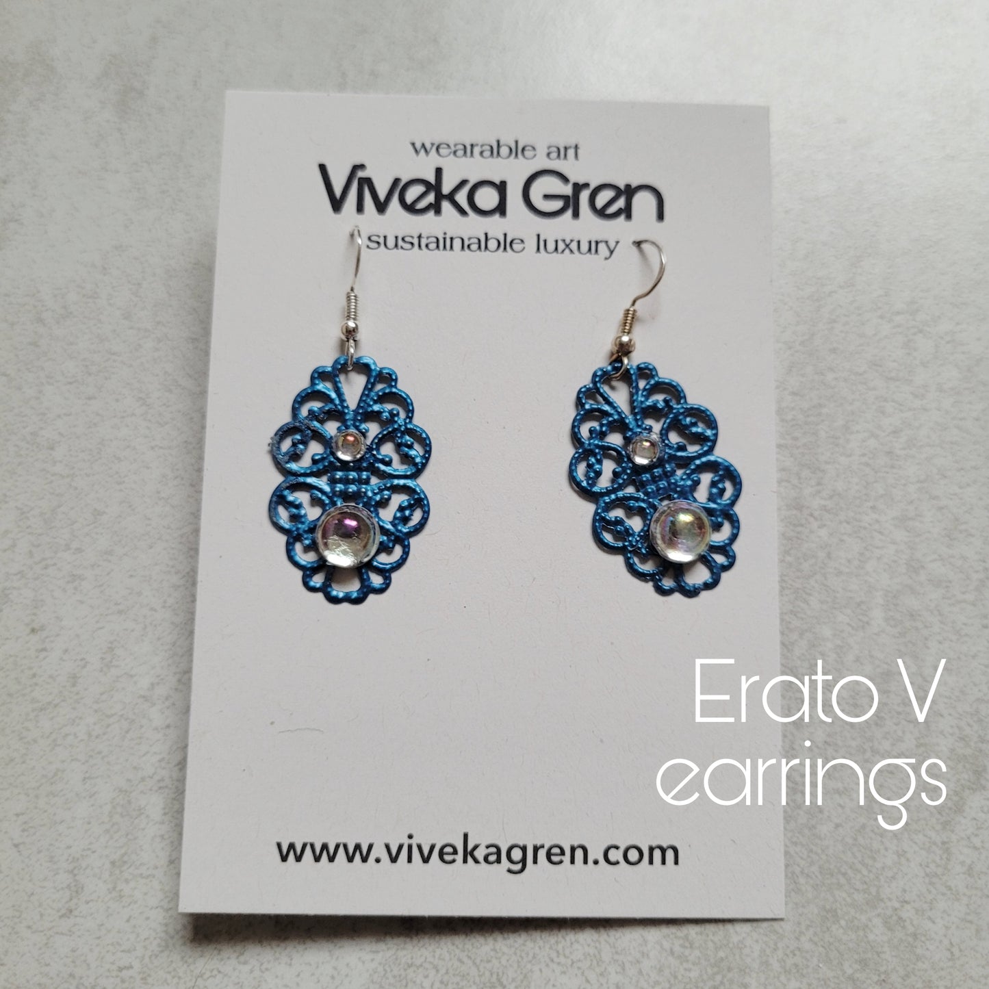 Deusa ex Machina collection: The Erato earrings