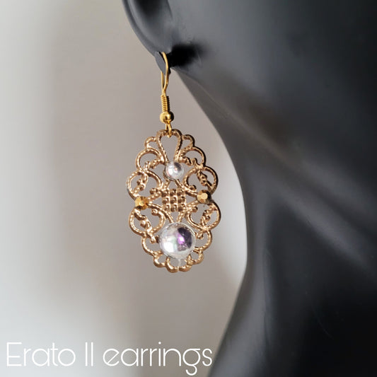 Deusa ex Machina collection: The Erato earrings