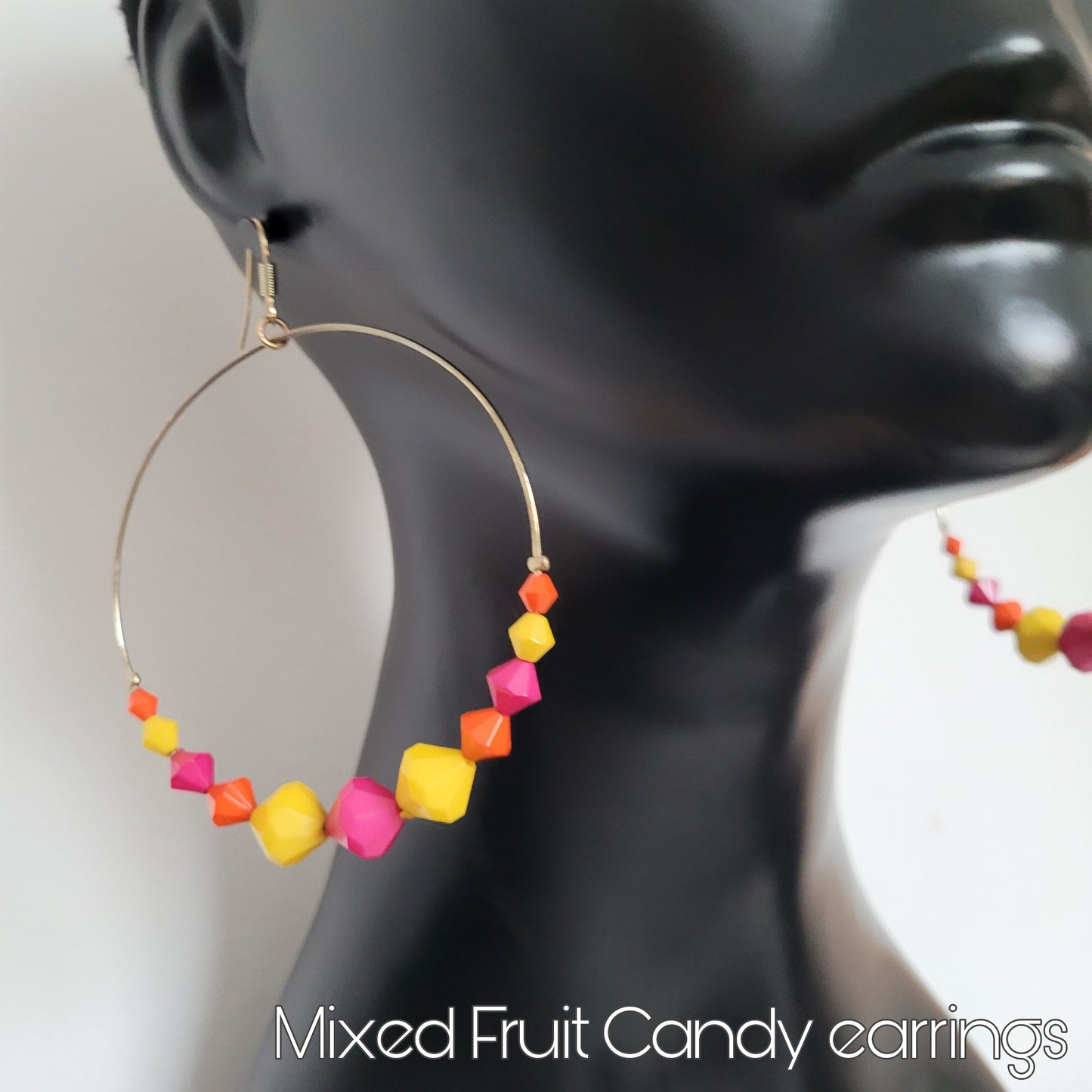 Neon Rainbow collection: The Mixed Fruit Candy Earrings
