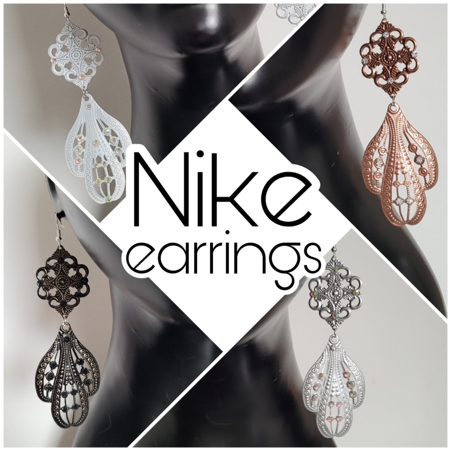 Deusa ex Machina collection: The Nike earrings