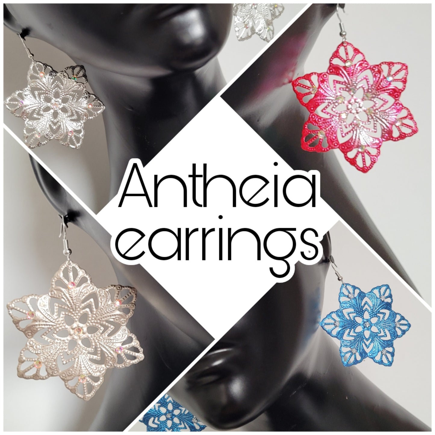 Deusa ex Machina collection: The Antheia earrings