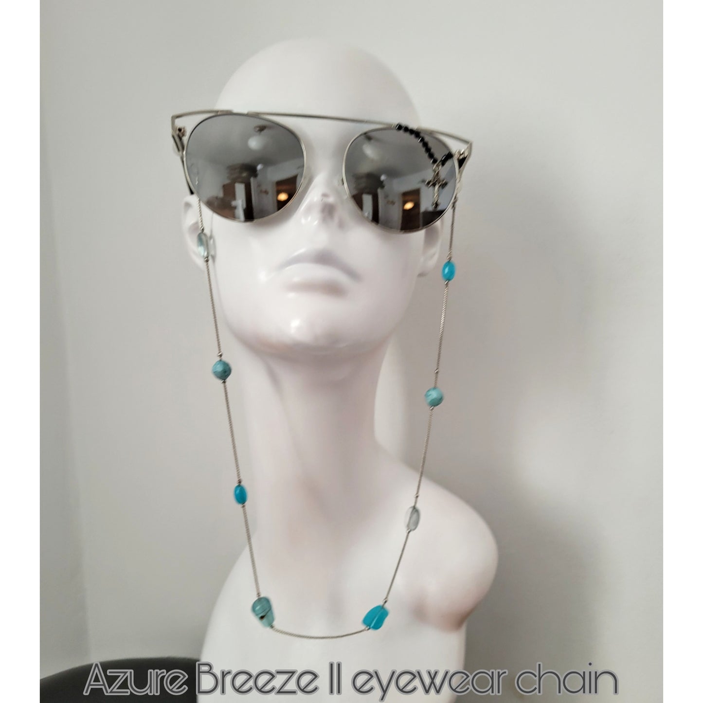 Azure Breeze EYEWEAR CHAINS (short size)