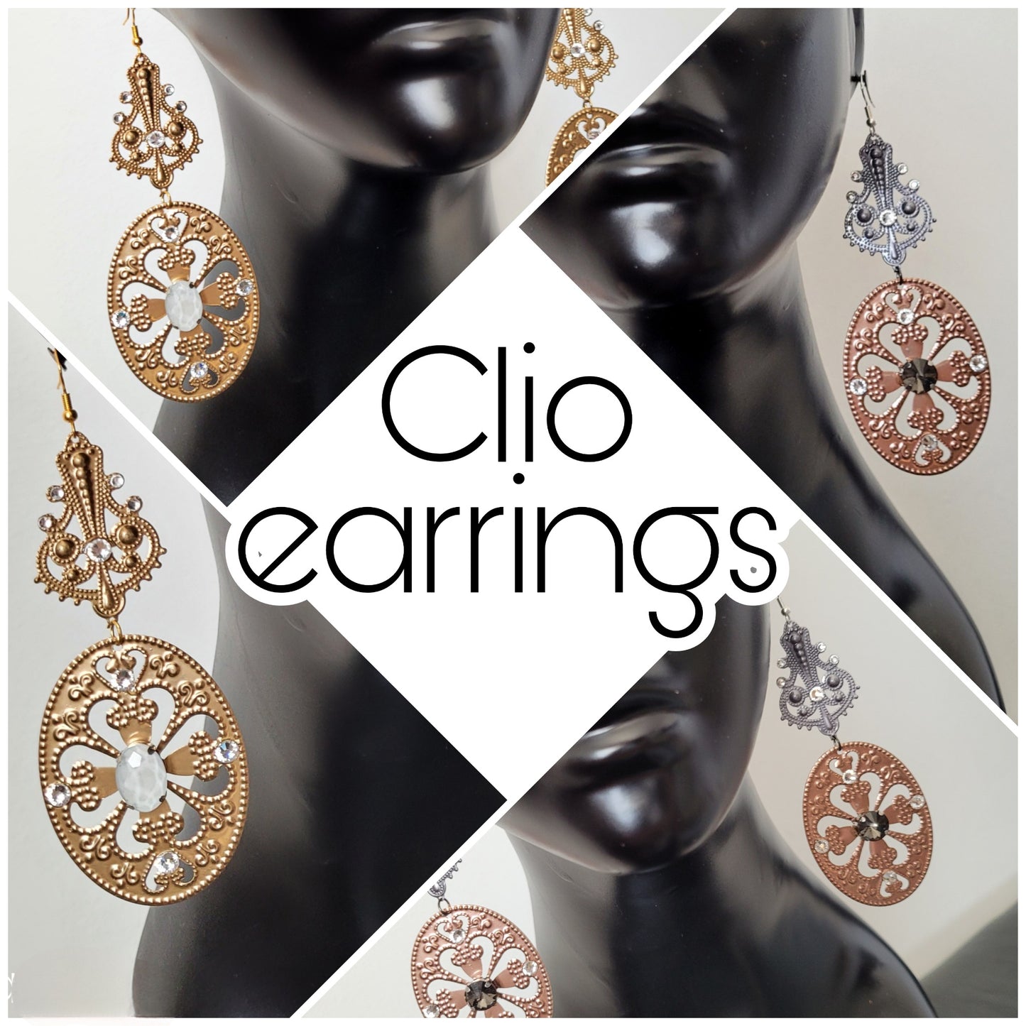 Deusa ex Machina collection: The Clio earrings