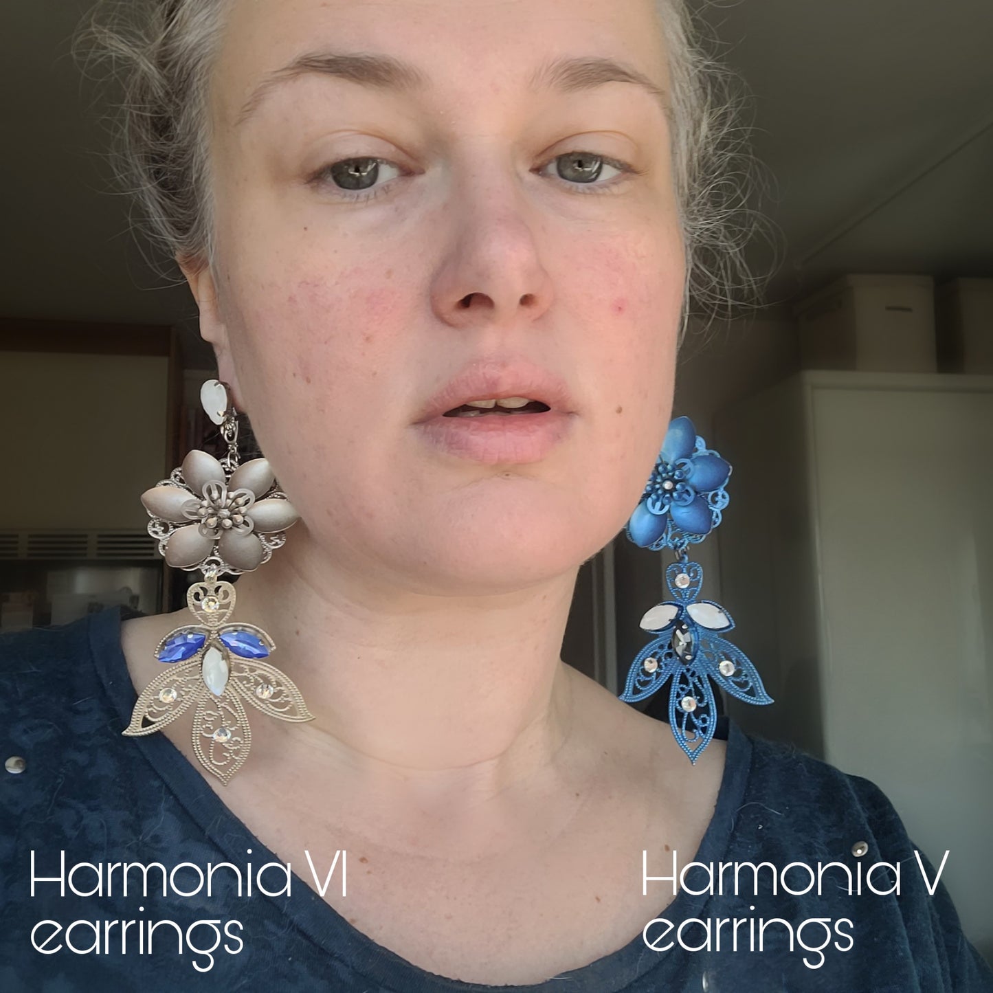 Deusa ex Machina collection: The Harmonia earrings (stud versions)
