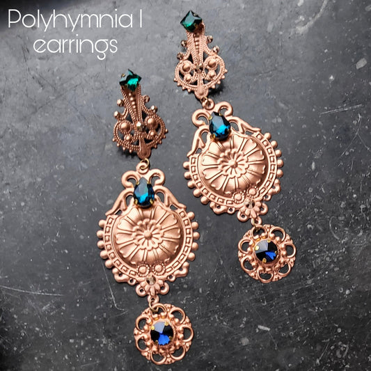 Deusa ex Machina collection: The Polyhymnia earrings (stud versions)