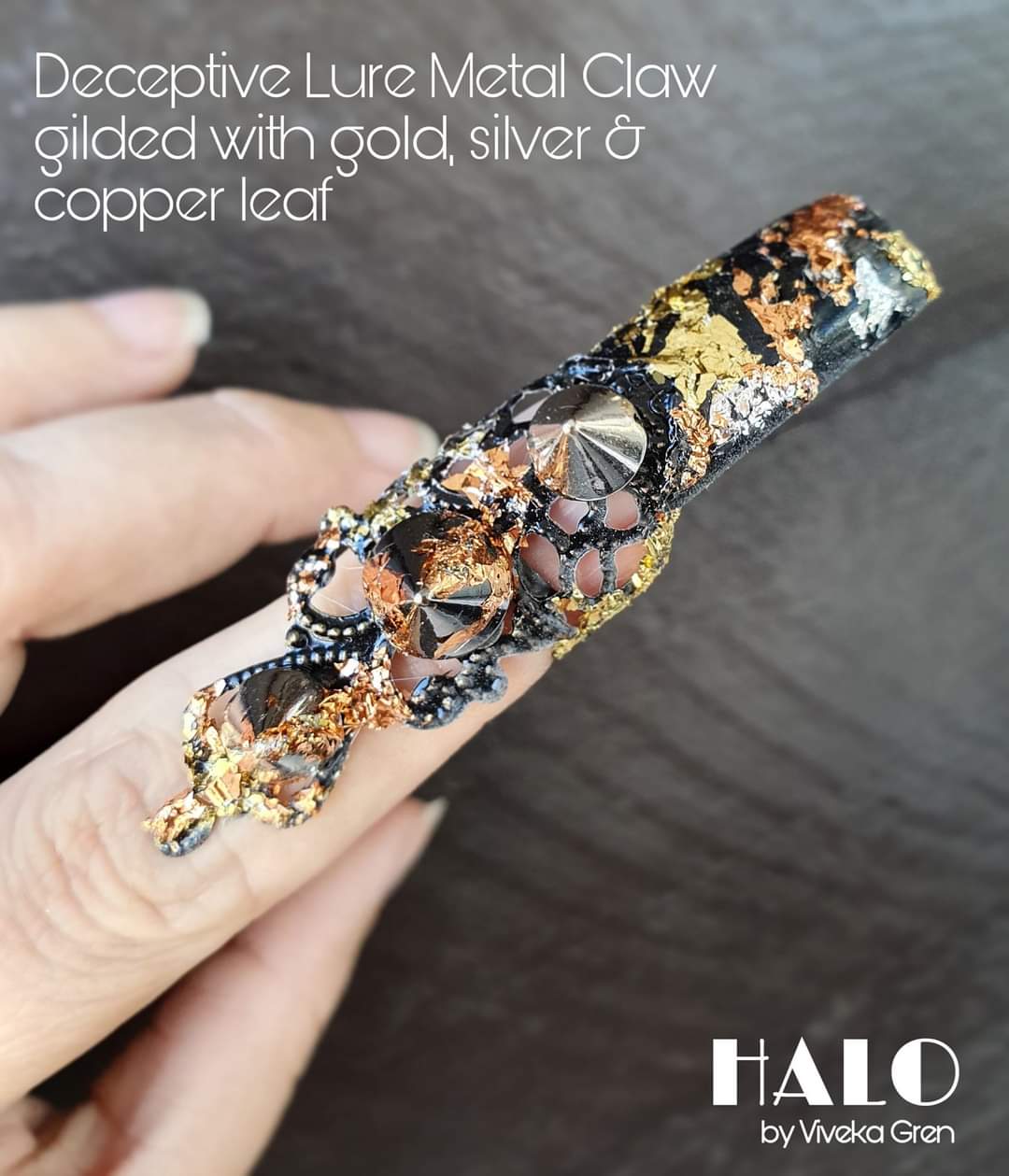 Made-to-order: the Deceptive Lure ornate nails