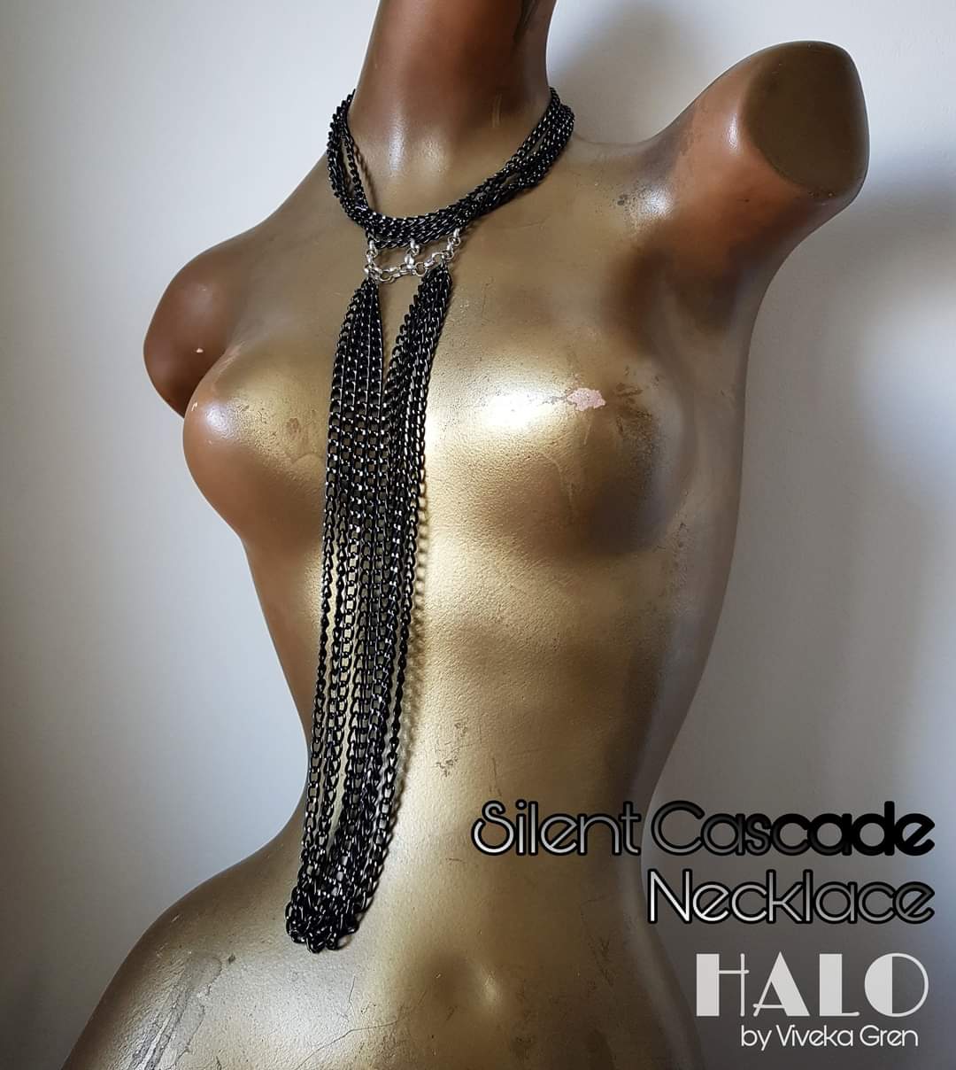 Twilight Cascade mini collection: the Silent Cascade necklace