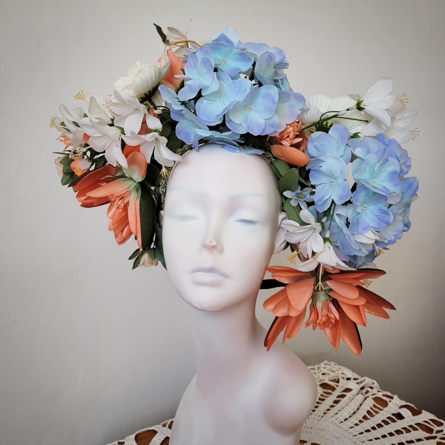 The Hortensia Haze Flower Crown