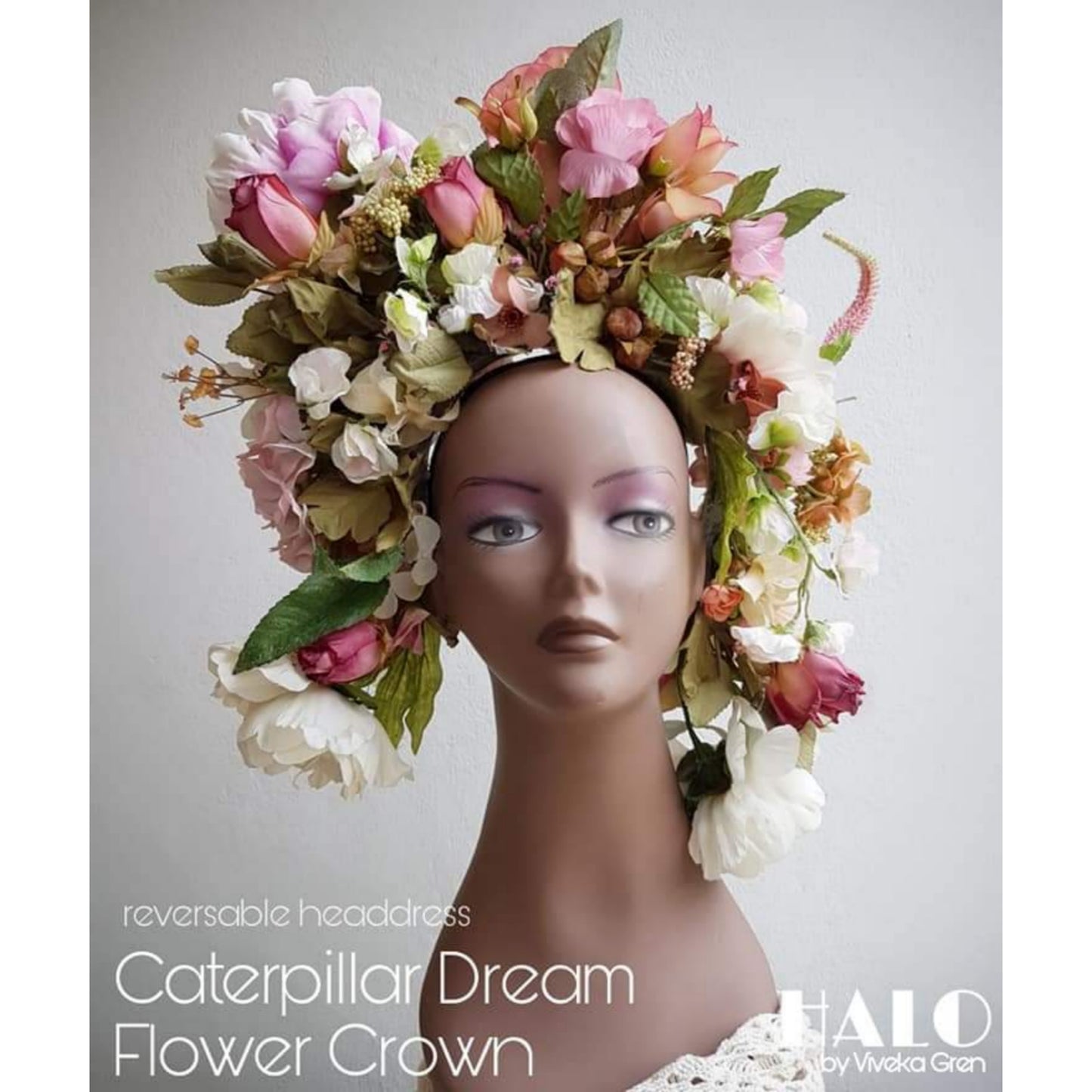 The Caterpillar Dreams Flower Crown