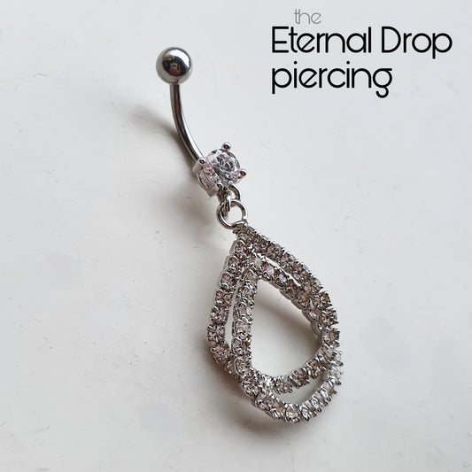 Hidden Centerpiece mini collection: The Eternal Drop piercing