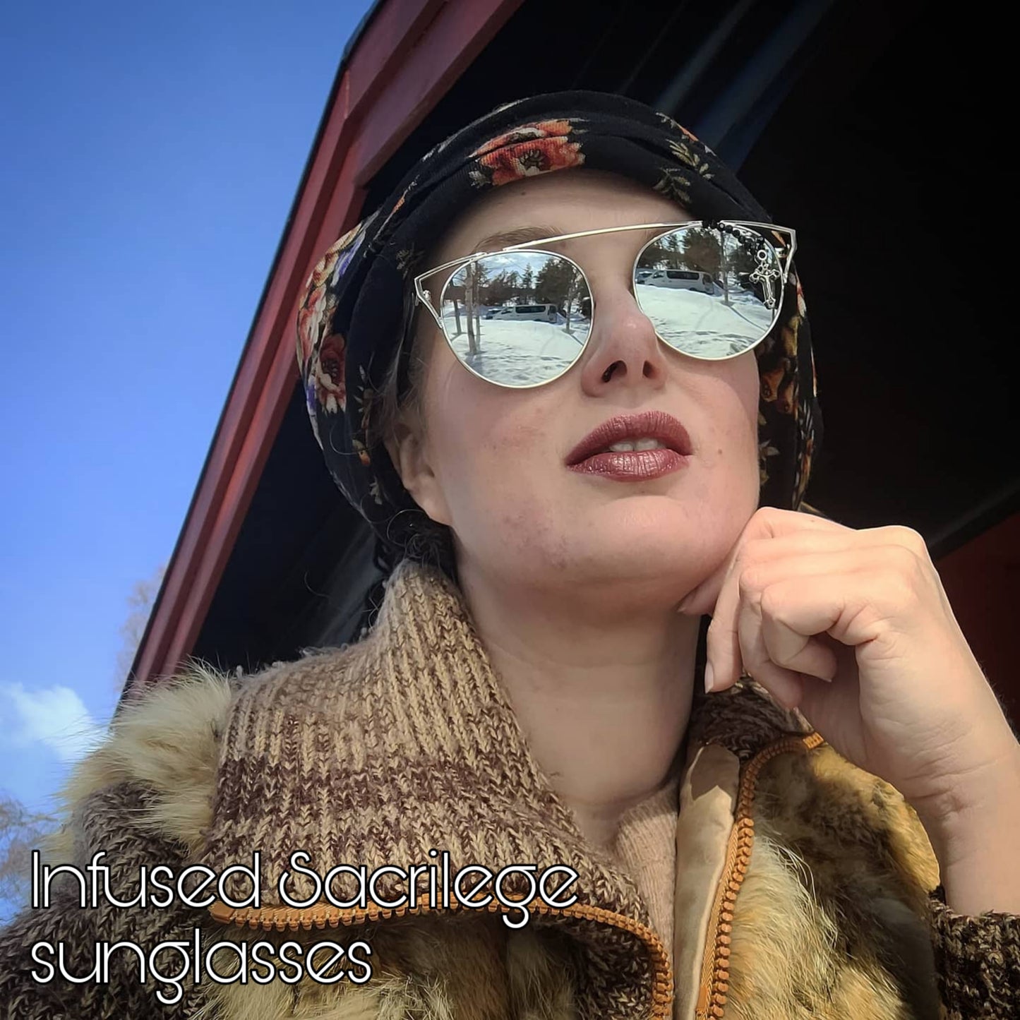 Sacrilegious collection: The Infused Sacrilege sunglasses, limited edition unisex model