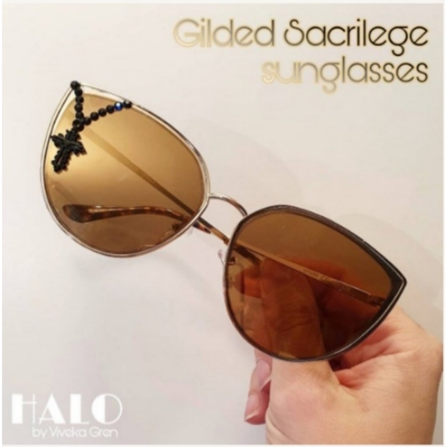 Sacrilegious Collection: The Gilded Sacrilege sunglasses