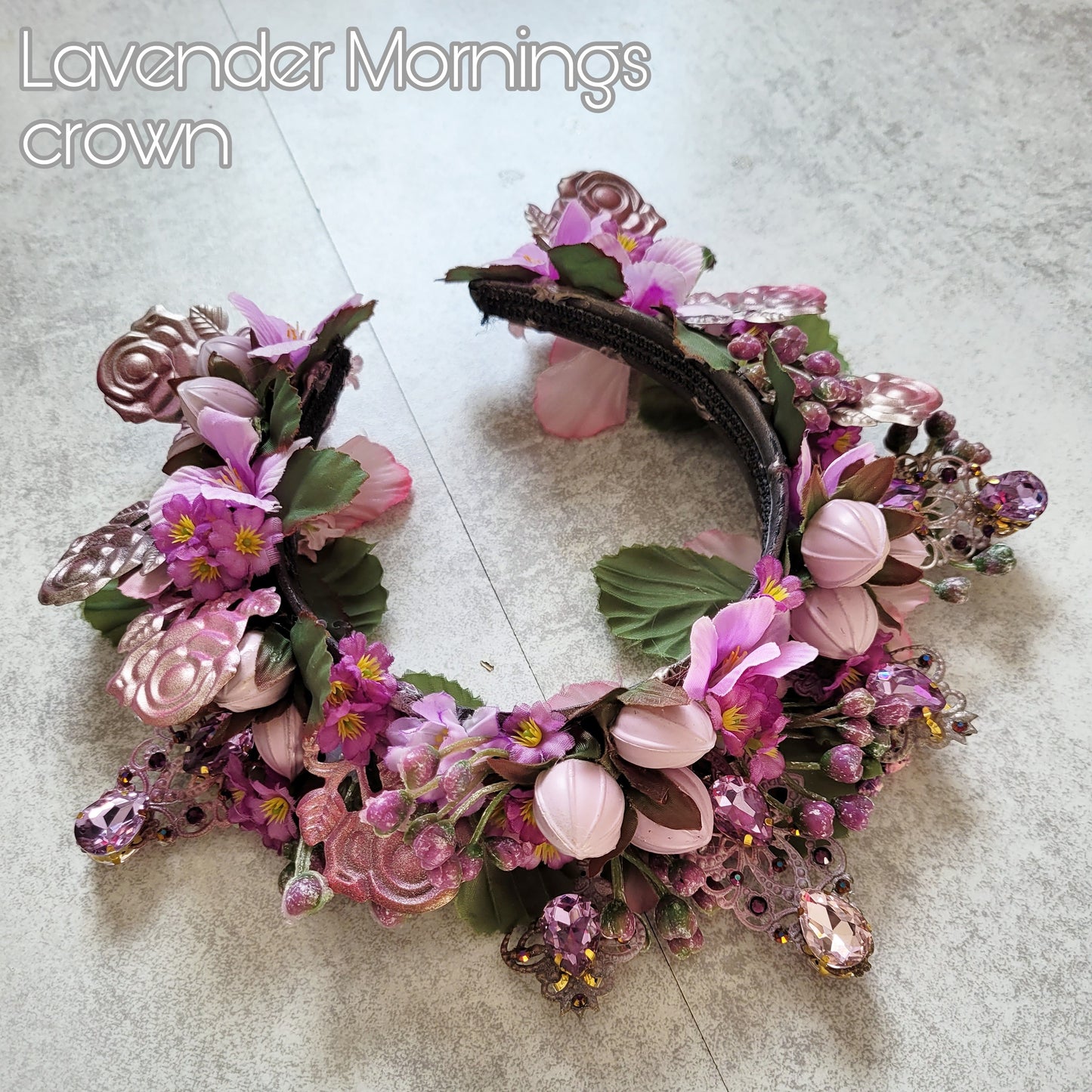 The Lavender Mornings Crown