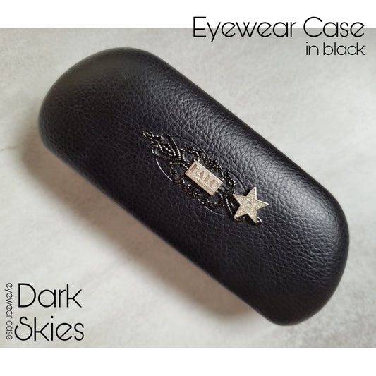 Eyes in the Sky sustainable mini collection 2020: The Dark Skies Eyewear Case (black)