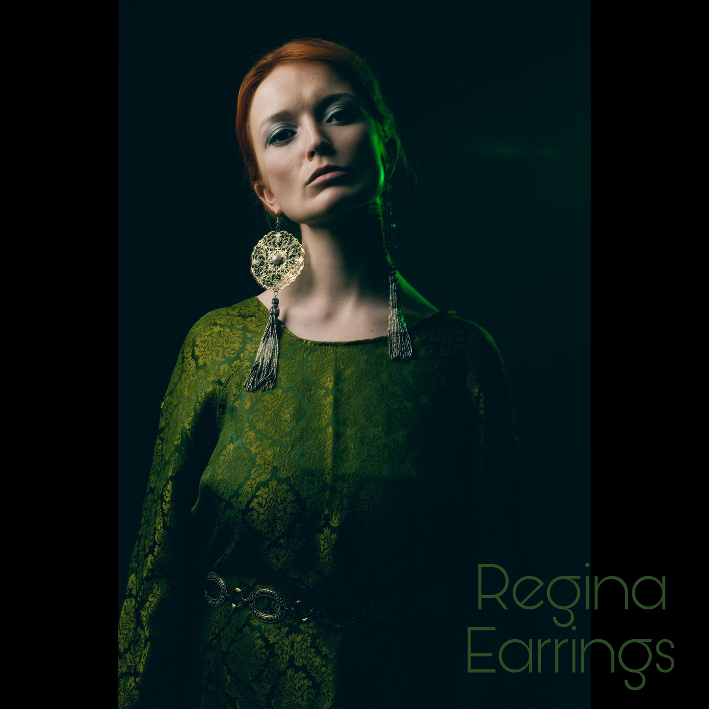 The Regina statement earrings