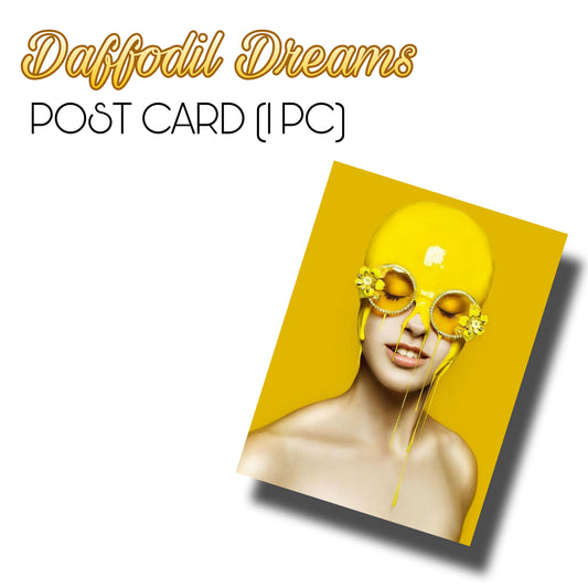 Bumblebee Dreams collection: Daffodil Dreams Postcard