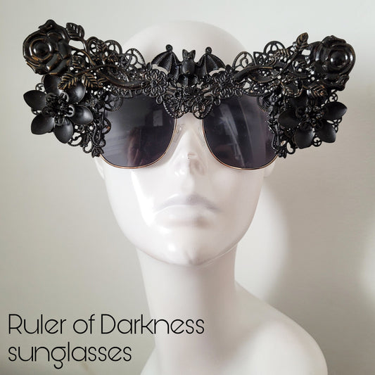 Midnight Garden Collection: The Ruler of Darkness Sunglasses