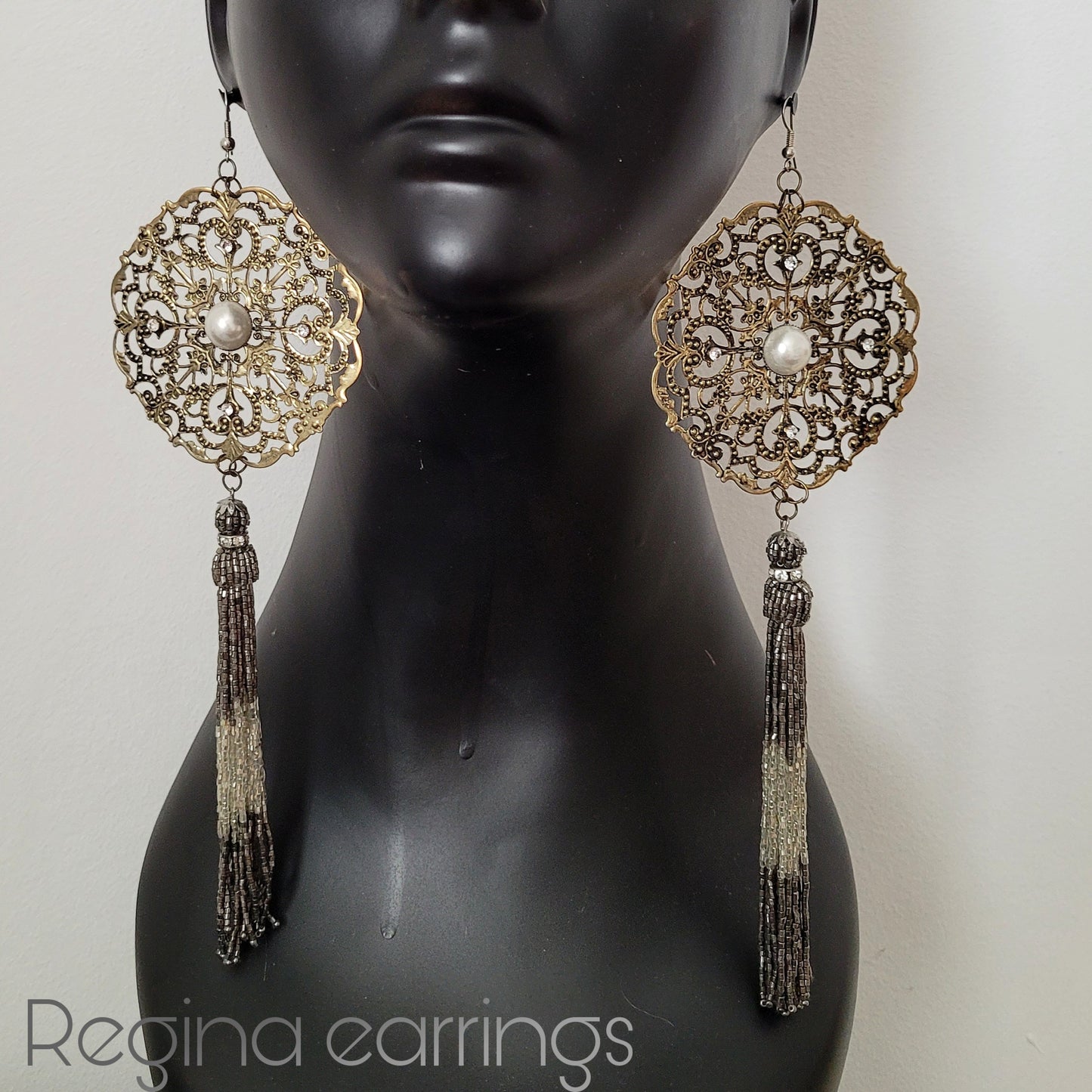 The Regina statement earrings