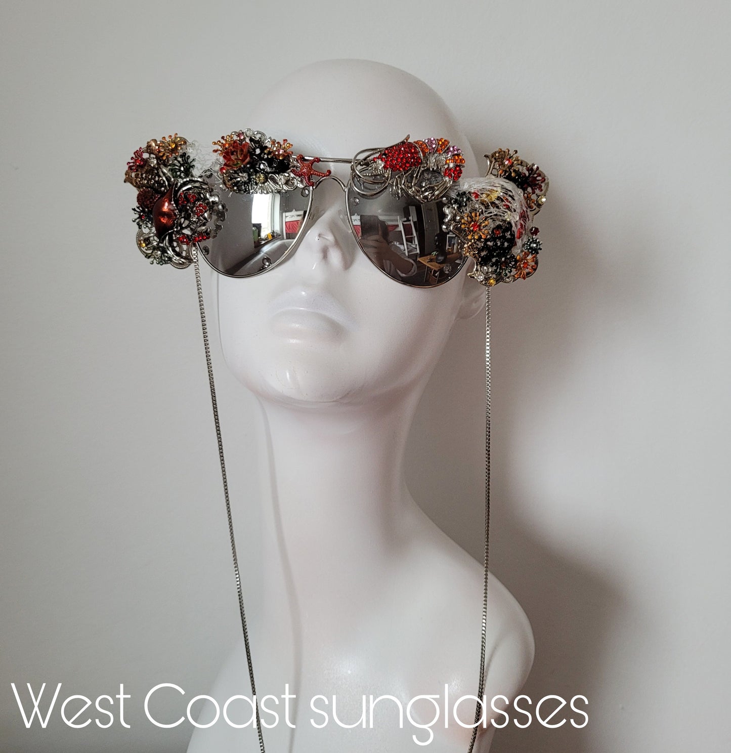 Shifting Depths collection: the West Coast sculptural sunglasses