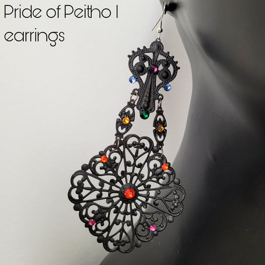 Deusa ex Machina collection: The Pride of Peitho earrings