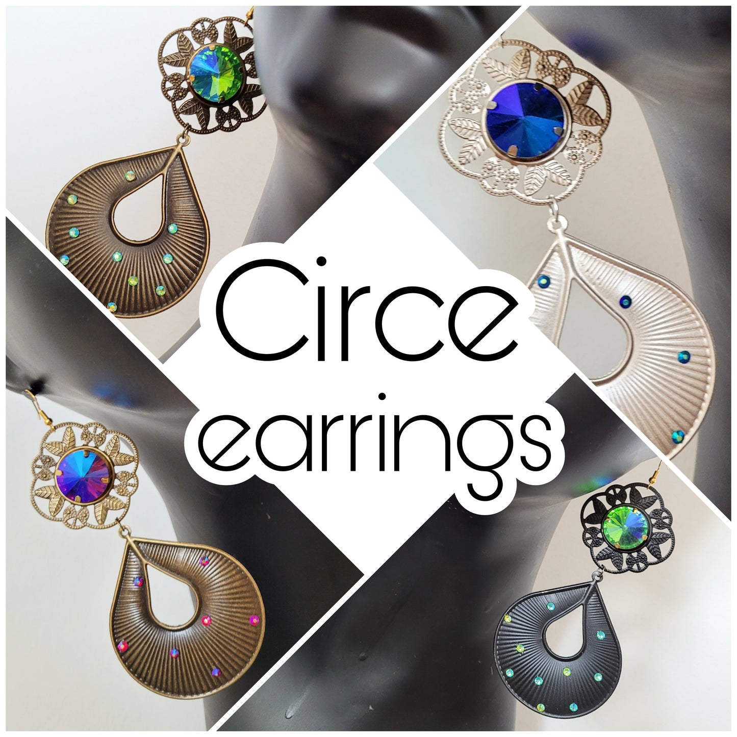 Deusa ex Machina collection: The Circe earrings