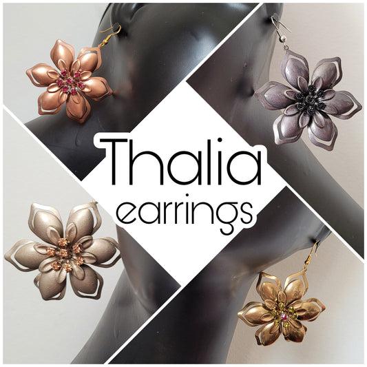 Deusa ex Machina collection: The Thalia earrings