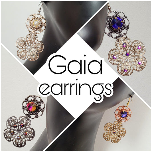 Deusa ex Machina collection: The Gaia earrings