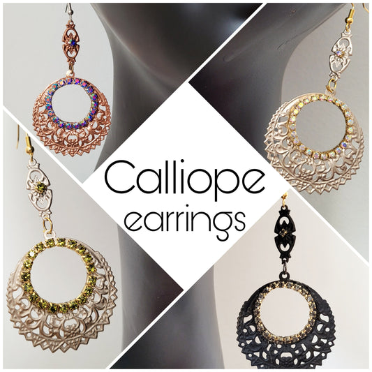 Deusa ex Machina collection: The Calliope earrings