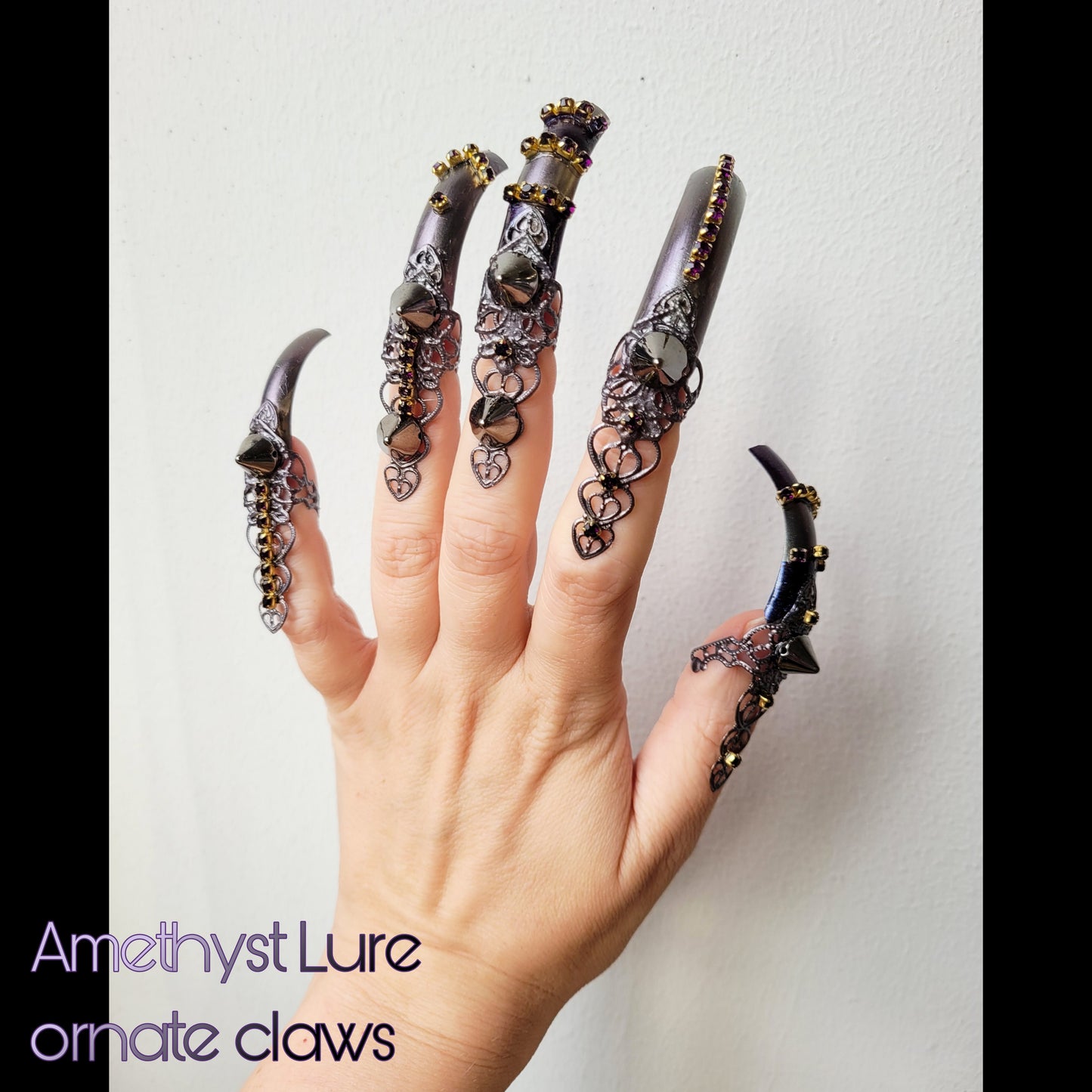 Made-to-order: the Amethyst Lure ornate claws