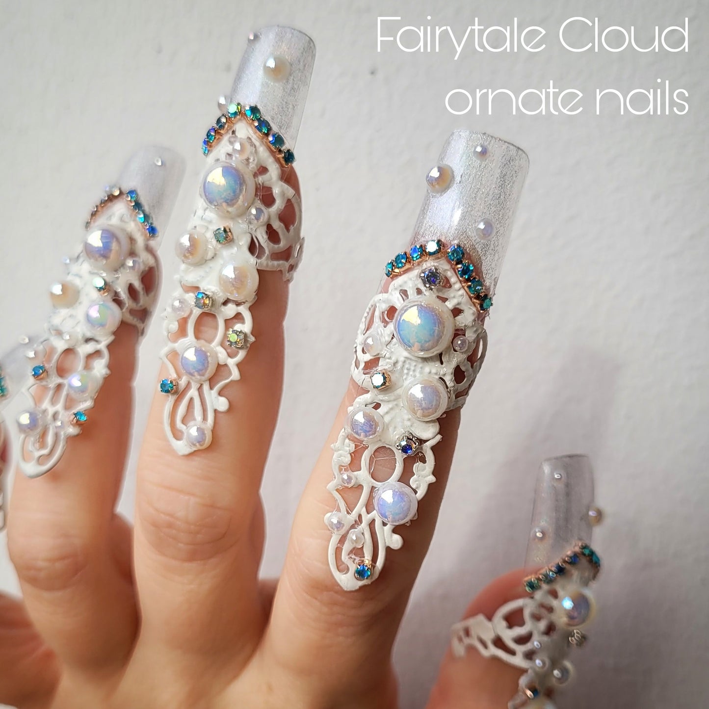 Made-to-order: the Fairytale Cloud ornate nails