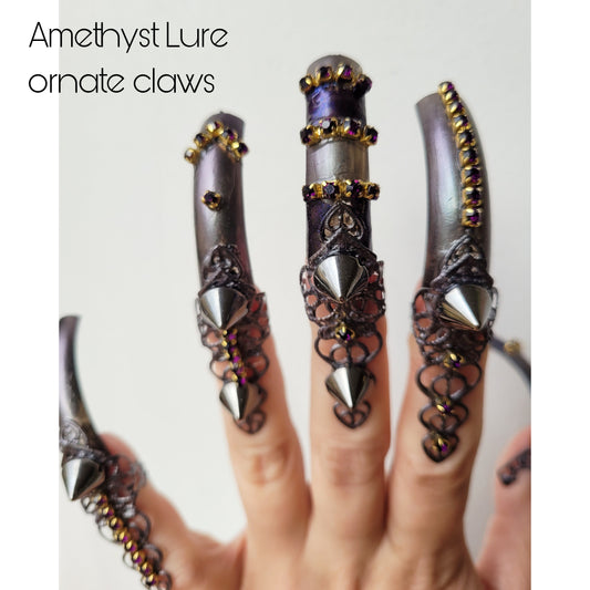 Made-to-order: the Amethyst Lure ornate claws