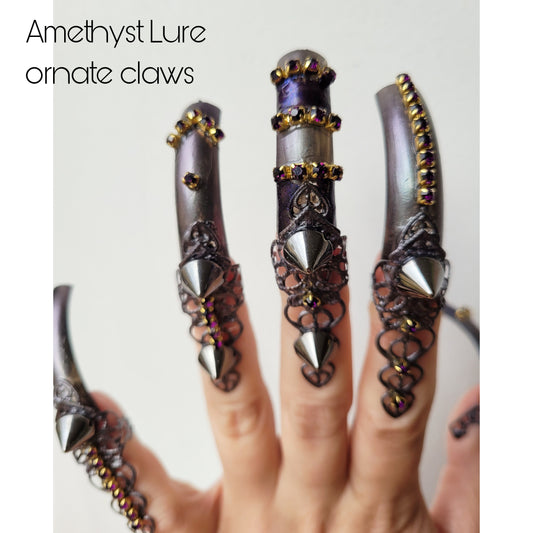 Made-to-order: the Amethyst Lure ornate claws