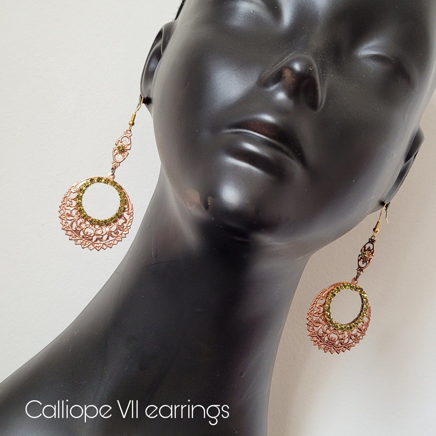 Deusa ex Machina collection: The Calliope earrings