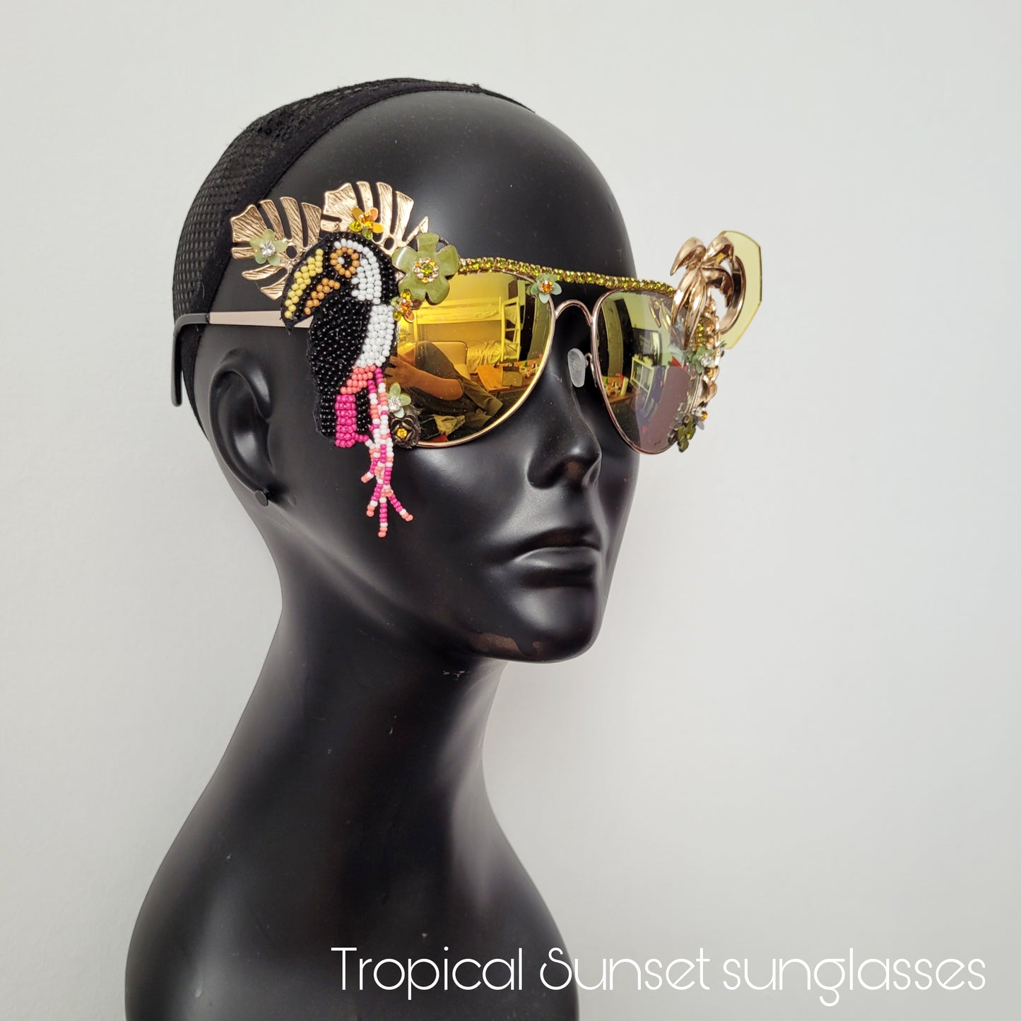 Paradise Lost collection: the Tropical Sunset showpiece sunglasses