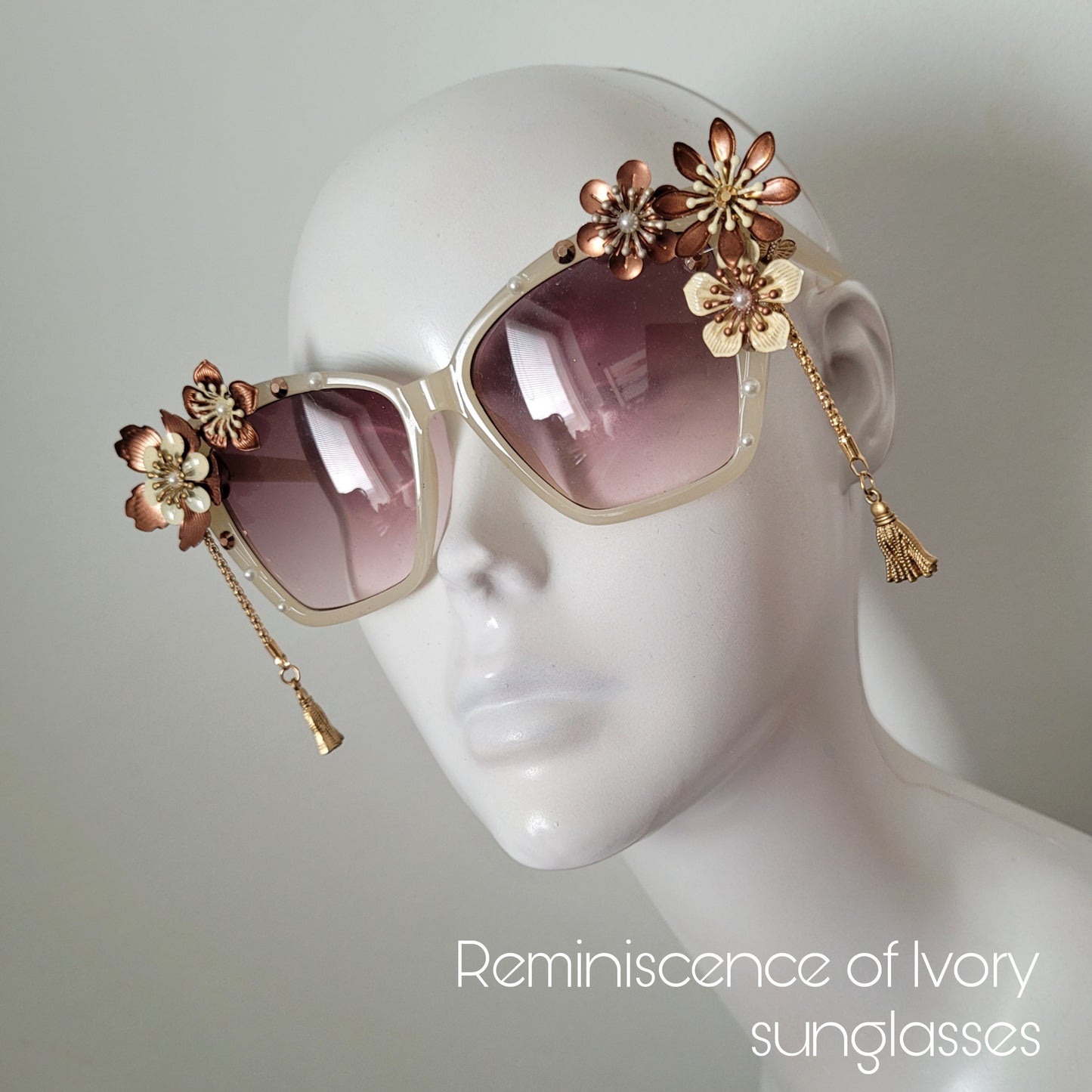 Dreams in Ivory collection: The Reminiscence of Ivory Sunglasses