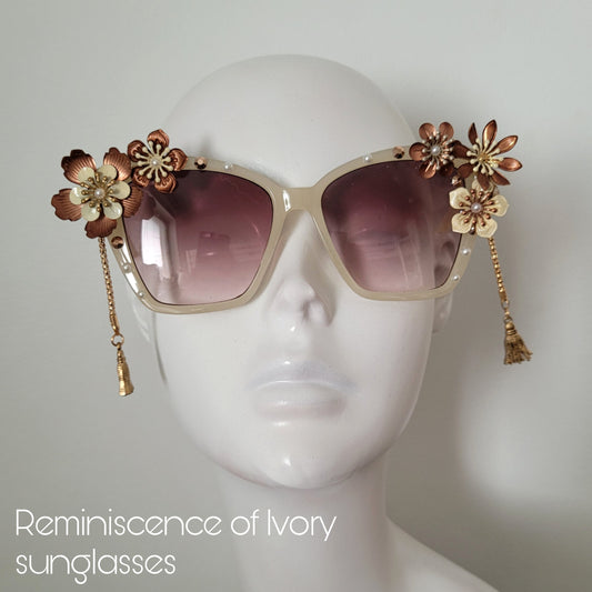 Dreams in Ivory collection: The Reminiscence of Ivory Sunglasses