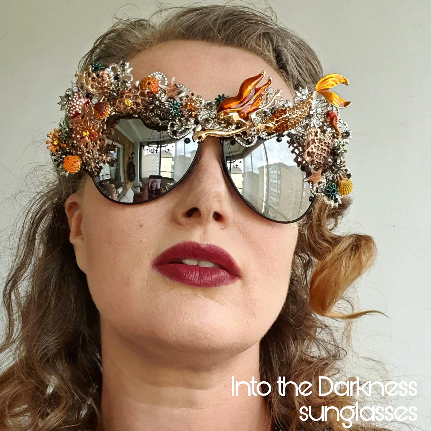 Shifting Depths collection: the Into the Darkness showpiece sunglasses