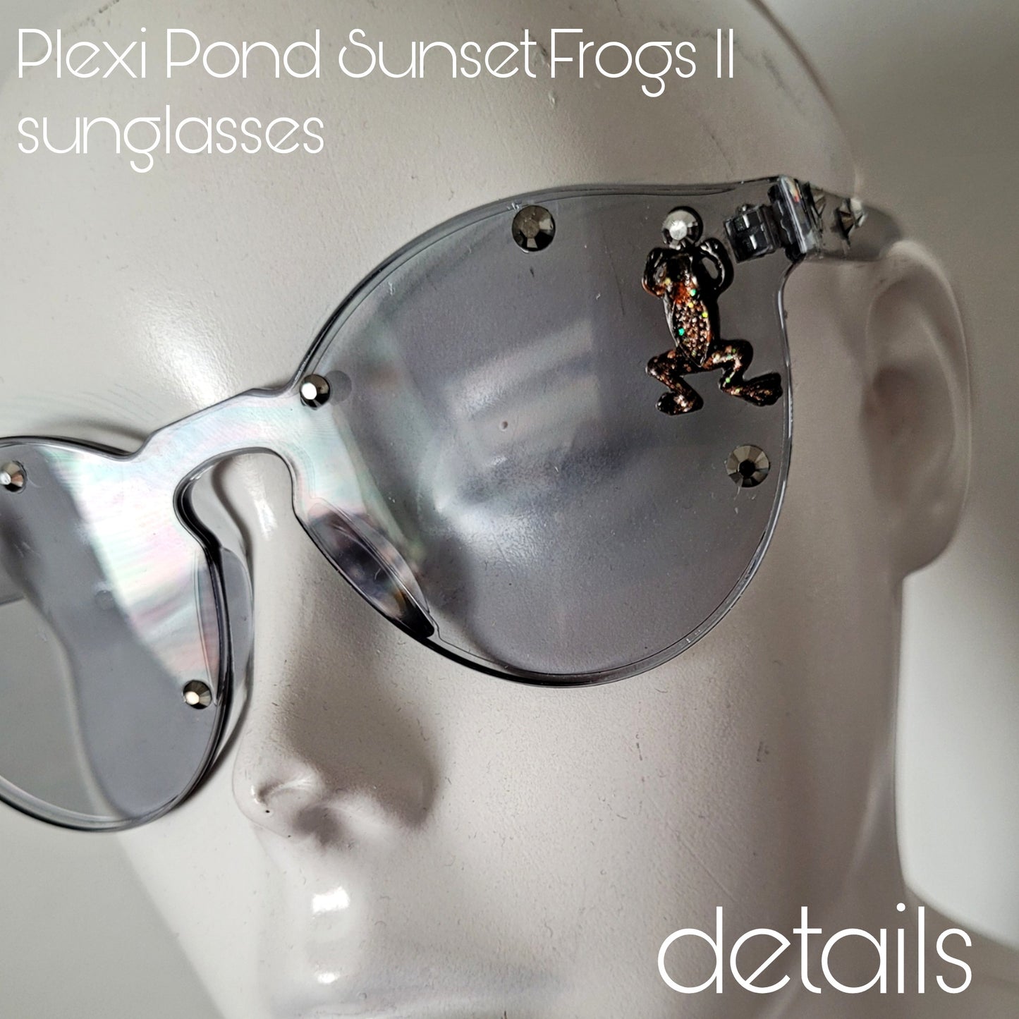 The Plexi Pond Sunset Frogs sunglasses, limited edition