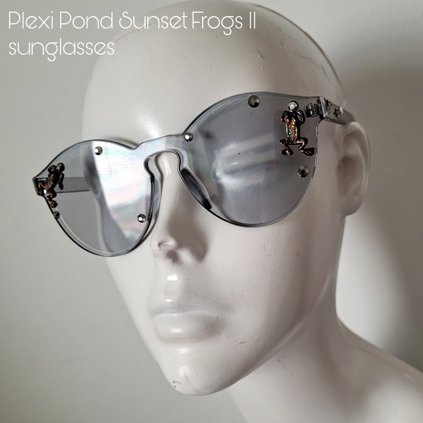 The Plexi Pond Sunset Frogs sunglasses, limited edition
