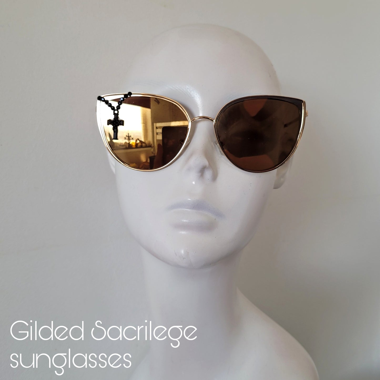 Sacrilegious Collection: The Gilded Sacrilege sunglasses