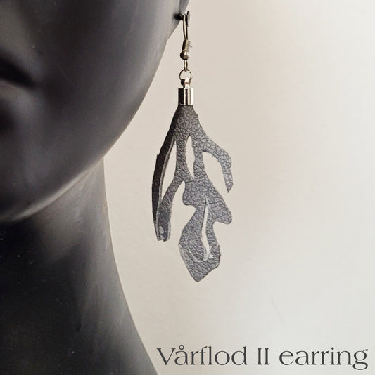 Vårflod zero waste collection: Vårflod II earring (single piece)