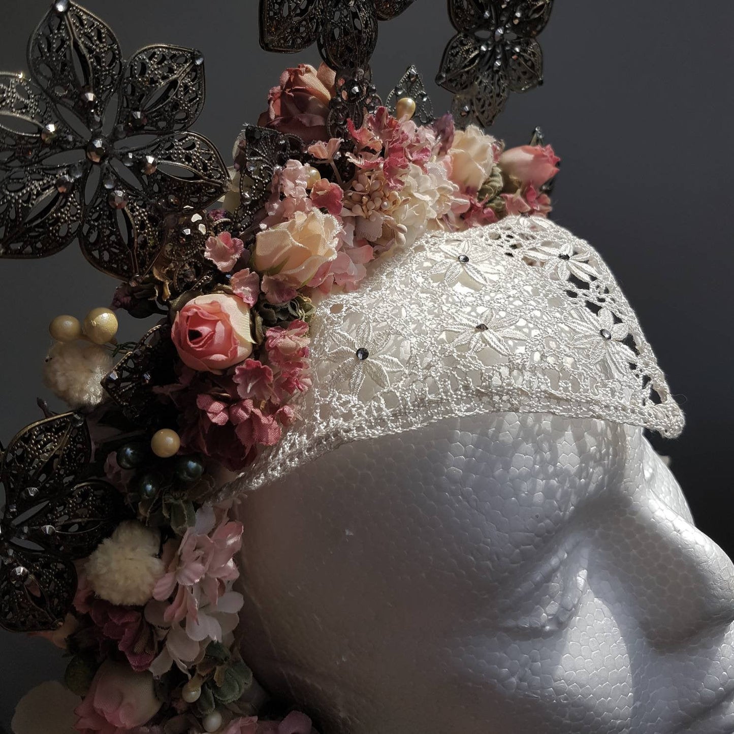 Morning Star Wedding Collection: the Touch of Dew Bridal Crown