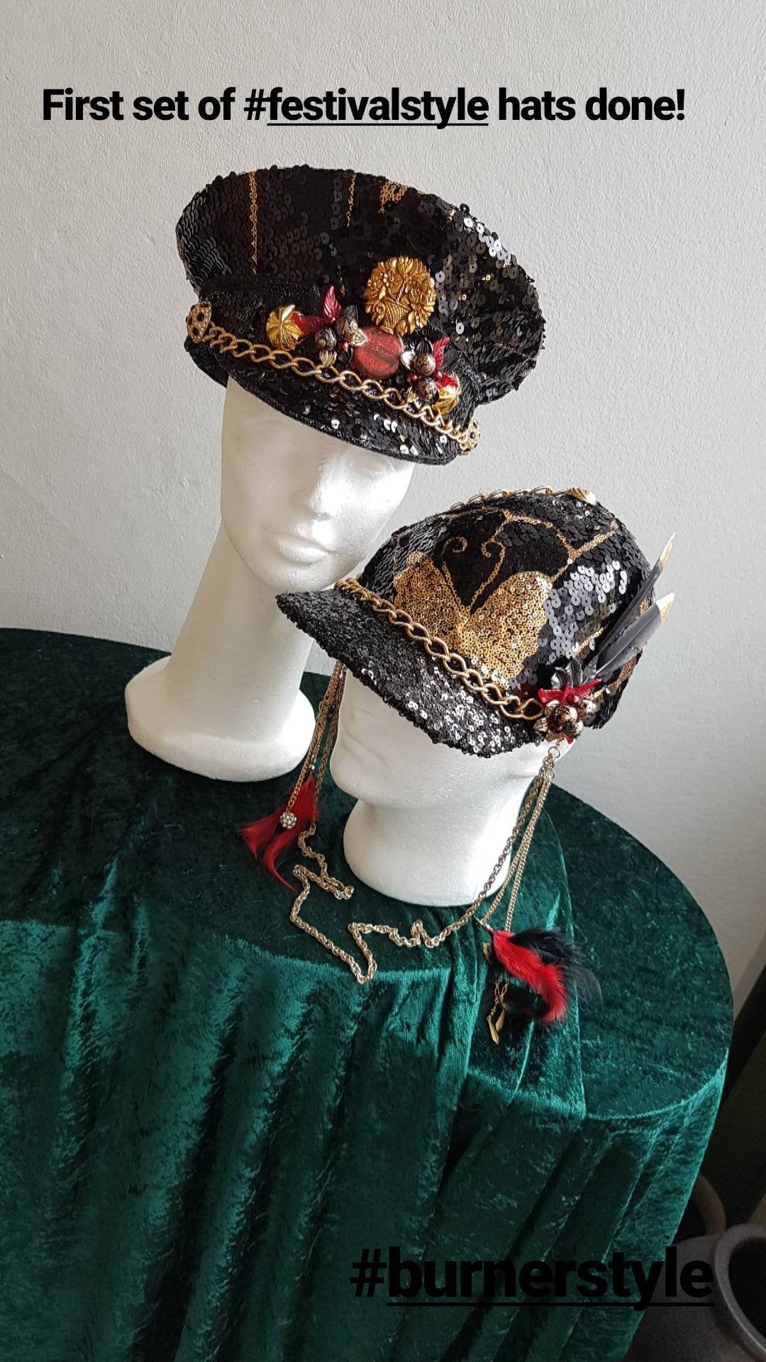 Double Trouble mini collection: The Glamstar's Paradise Festival Cap