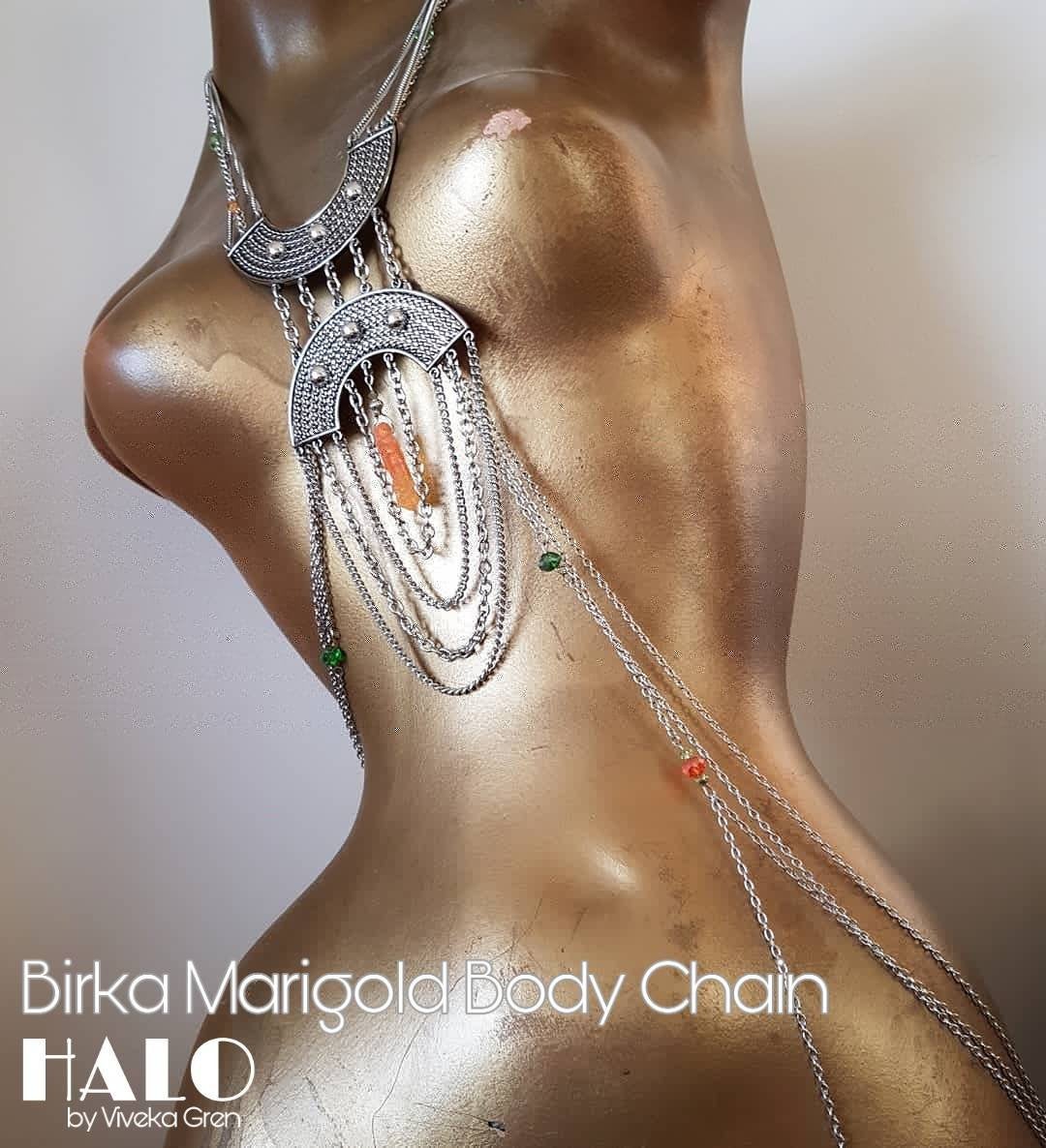 Fragments of Birka Mini Collection: the Birka Marigold Bodychain