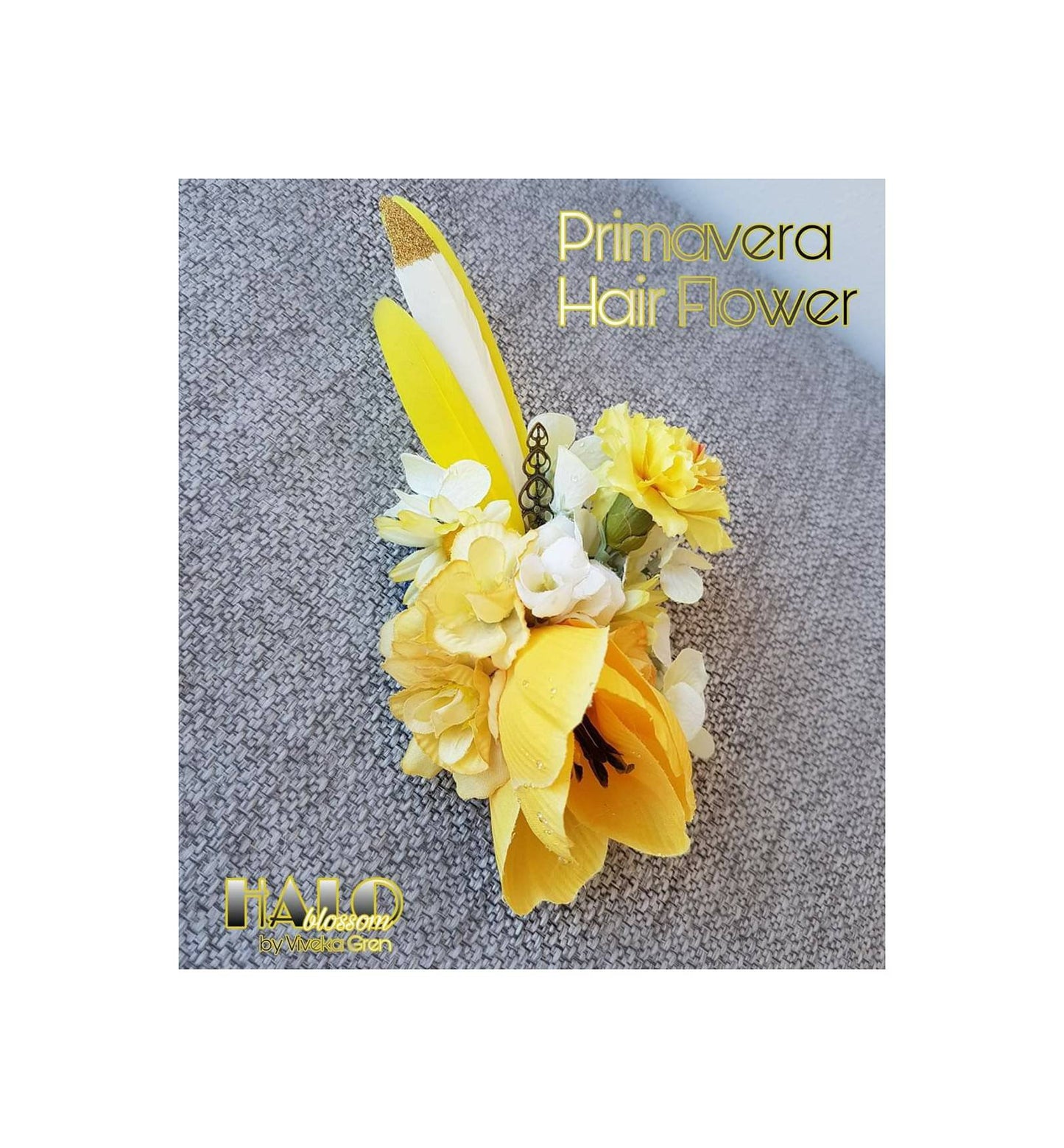 The Prima Vera Hair Flower