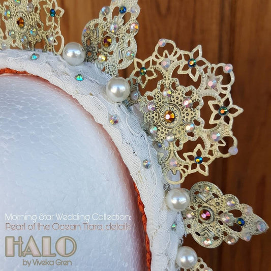 The Pearl of The Ocean (Bridal) Crown