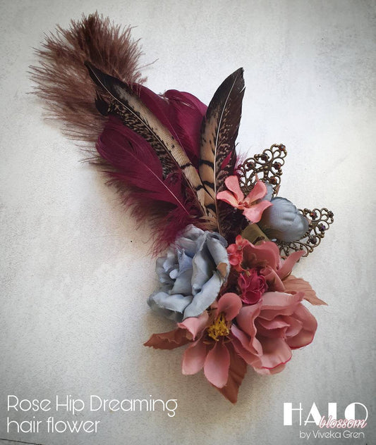 The Rose Hip Dreaming Hair Flower