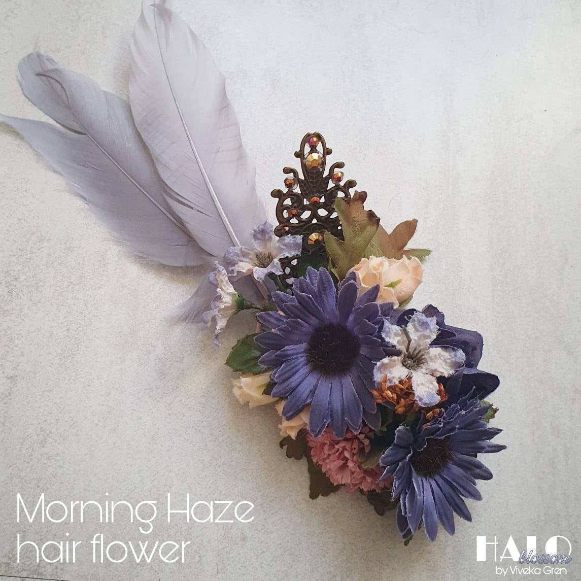 The Morning Haze Hair Flower
